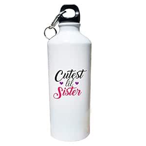 SCPmarts Create Your Desire Cute Little Sister Printed Aluminium Sipper ...
