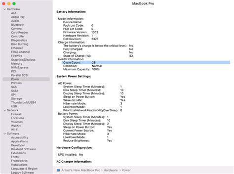 How to find out your MacBook battery cycle count