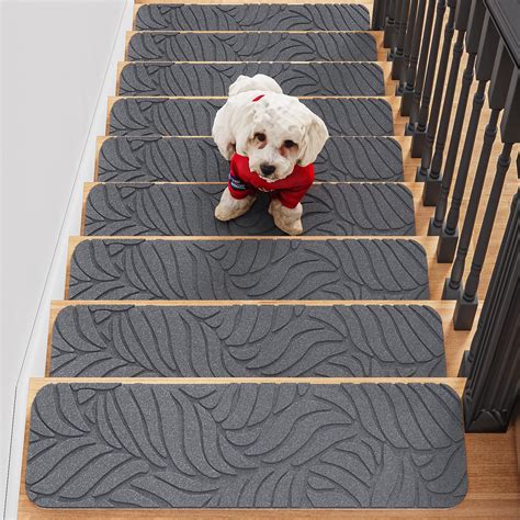 Amazon.com: KOOTETA Non Slip Stair-Treads for Wooden Steps Indoor 15 ...