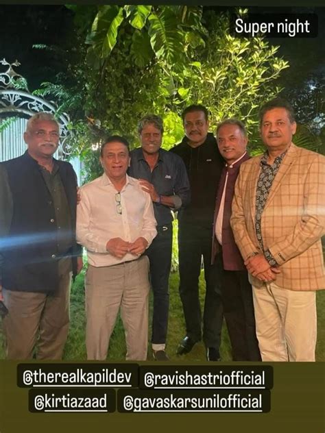 Kapil Dev hosts 1983 World Cup champions