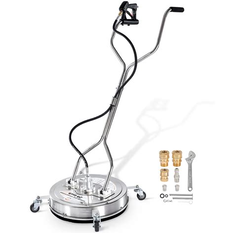 PWACCS 20" Pressure Washer Surface Cleaner, Stainless Steel Power Wash ...