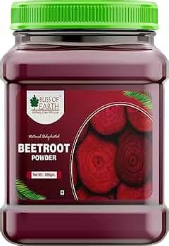 Bliss of Earth 500gm Beetroot Powder For Juice Eating Face Skin ...