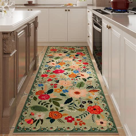 Amazon.com: Rugcomf Runner Rug for Hallways Kitchen Rug Non Slip 2'x 6 ...