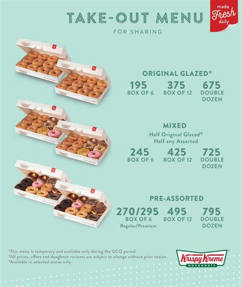 Krispy Kreme Menu Prices Philippines 2026 [Updated] — All About ...
