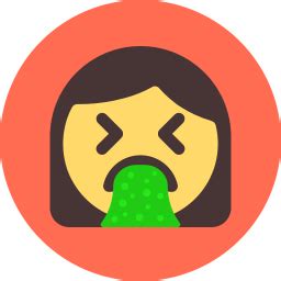 Vomiting - Free smileys icons