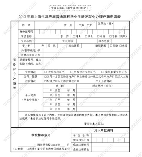 上海应届生落户新政策2022最新规定！上海应届生直接落户申请材料 -居住证积分网