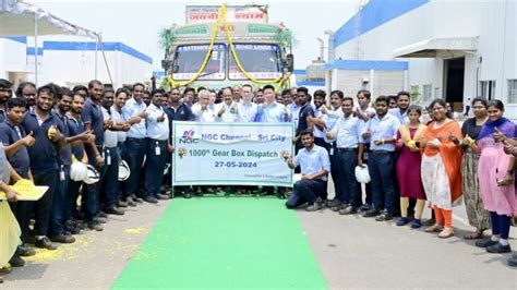 NGC Transmission Hits Major Milestone: Exports 1000th ‘Made @ Sri City ...