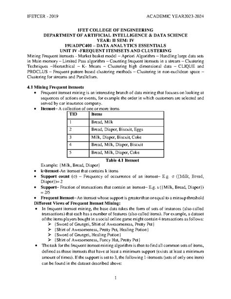 DA UNIT 4 Module updated - IFET COLLEGE OF ENGINEERING DEPARTMENT OF ...