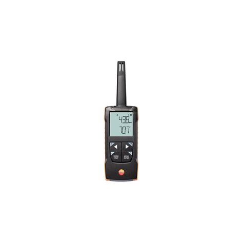 Testo 625 Hygrometer – Digital Humidity Meter for Air Temperature and ...