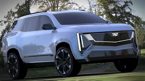 2024 Cadillac Escalade IQ Imagined With New Design Language and Dark or Light Ethos - autoevolution