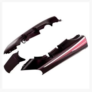ULTRA TAIL PANEL PASSION PLUS (BLACK/RED) Bike Crash Guard Price in ...