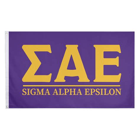 Sae Fraternity Logo Sigma Alpha Epsilon Oval Crest Shield Bumper