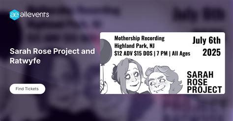Sarah Rose Project and Ratwyfe, Mothership Recording, Highland Park, 6 ...