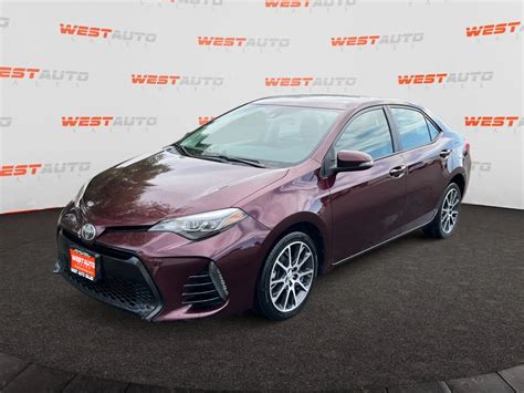Used 2017 Toyota Corolla SE for sale in West Valley City, UT at West Auto Sales | VIN ...
