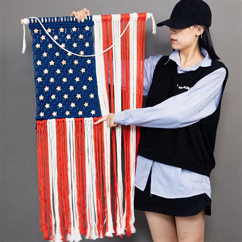 American Flag Photo Hanging