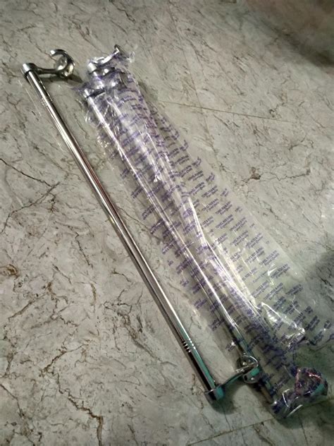 Ration basket Stainless steel Towel Rod for Bathroom (24-inch, Silver ...
