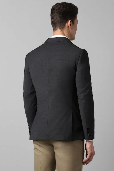 Louis Philippe Formal Blazers, Permapress Wrinkle Free Black Formal ...
