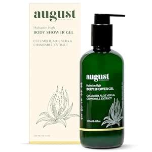Buy August Bioscience Hydration High Body Shower Gel with Cucumber ...