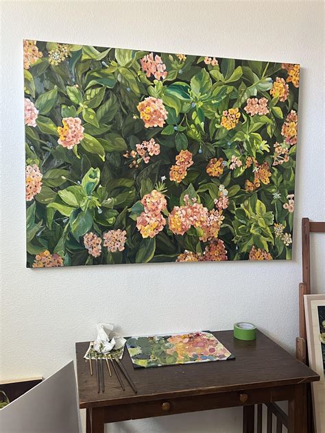 Just finished one of my biggest most detailed paintings ever! 36x48 ...