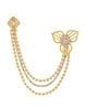 Buy Gold Brooches & Pins for Women by EFULGENZ Online | Ajio.com
