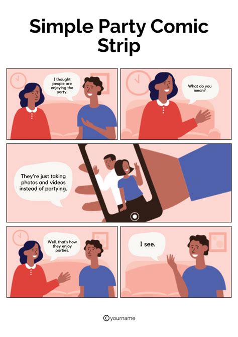 Free Aesthetic Manga Style Comic Strip Template to Edit Online