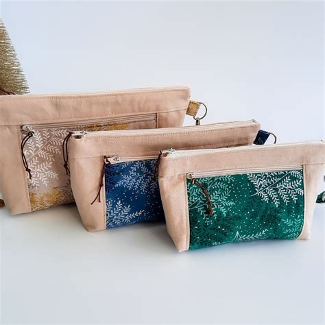 Zipper Pouch Pattern 的图像结果