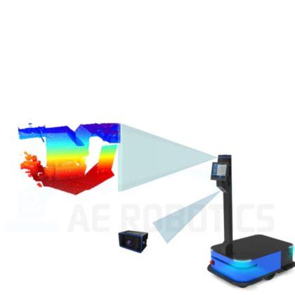 3D Vision F-30 combined with robotic arms, automated logistics sorting ...