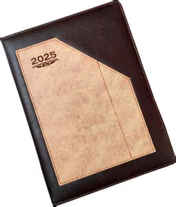 Picso PU Leather 2025 Executive Diary Planner Sunday Full page B5 Diary ...