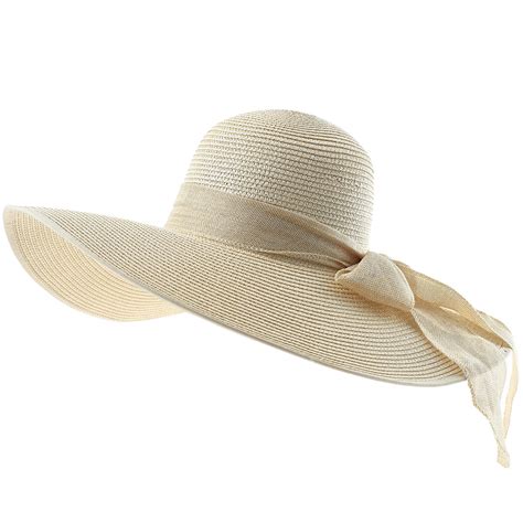 Oversized Floppy Straw Beach Hat at Allyson Byerly blog