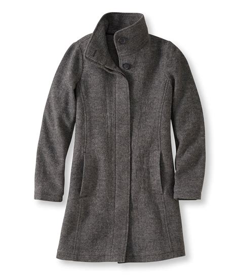 Women's L.L.Bean Boiled Wool Coat | Women's at L.L.Bean | Wool coat ...
