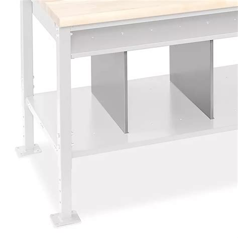 Packing Station Bottom Shelf Dividers in Stock - ULINE