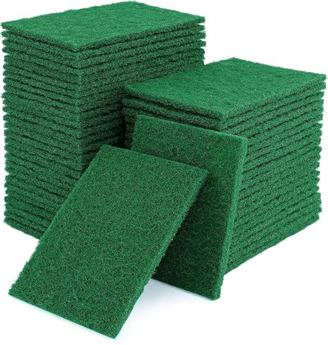 Amazon.com: YoleShy 20 PCS Scouring Pad, Dish Scrubber Scouring Pads, 4 ...