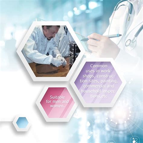 Buy White Disposable Lab Coats. Pack of 10 Polyethylene Co-Polymer 60gm ...