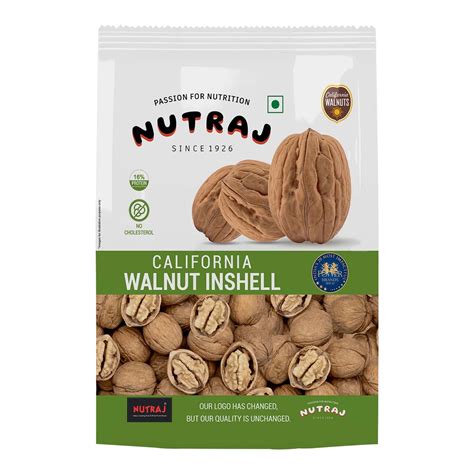 Buy 100% Natural California Walnuts Inshell - NUTRAJ