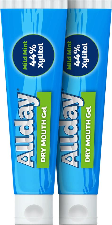Amazon.com: Allday Dry Mouth Treatment Gel - Maximum Strength Xylitol ...