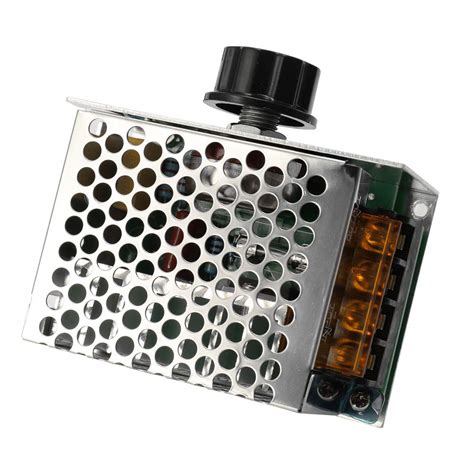 Buy Baugger Dimmer Thermostat with Safety Protect Case - 4000W 220V Scr ...