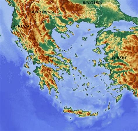 Unveiling Ancient Greece: A Physical Map Journey