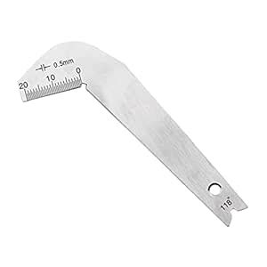 UJEAVETTE® Dill Bit Gauge 118 Degree Sharpening Tools Weld Measurement ...
