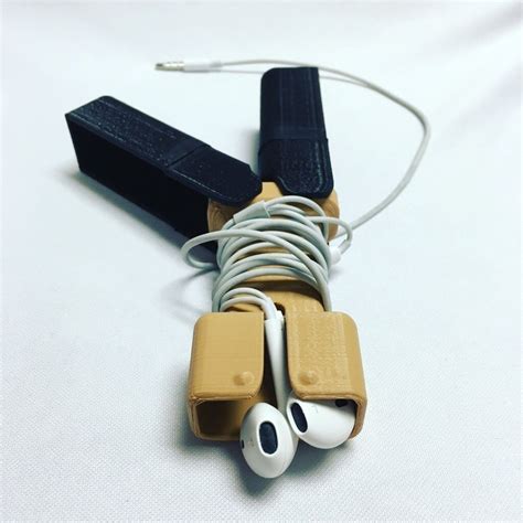 3D printed Earbud holder・Cults