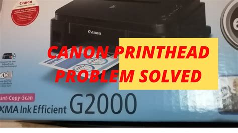 Image result for Canon G2000 Problem