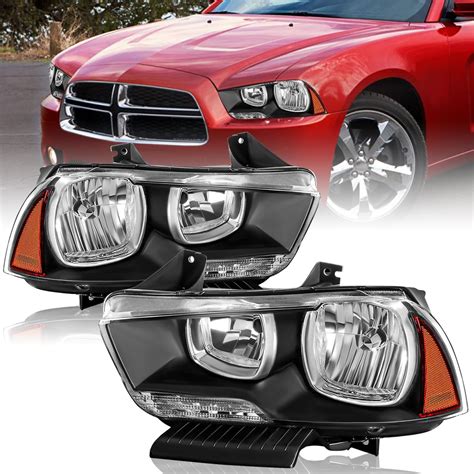 2014 Dodge Charger Headlights Aosky Headlight Assembly Replacement For ...