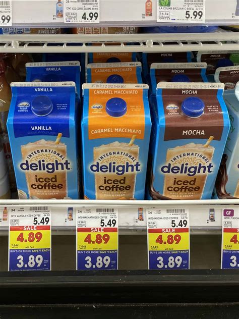 International Delight Iced Coffee is as low as $2.39 at Kroger ...