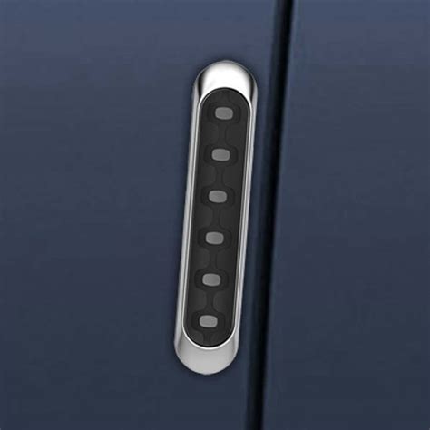 GFX Granite Car Door Edge Guard - Black & Grey (Universal Fi – Galio India