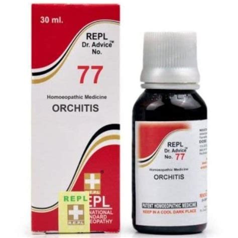 Buy REPL Dr. Advice No.77 Orchitis Drops, 30 ml | 19 Minutes Delivery ...