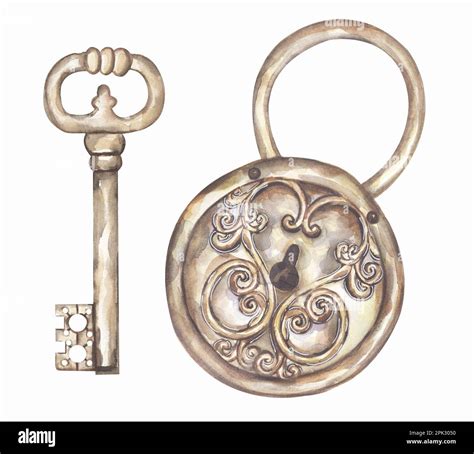 Padlock And Key Clipart