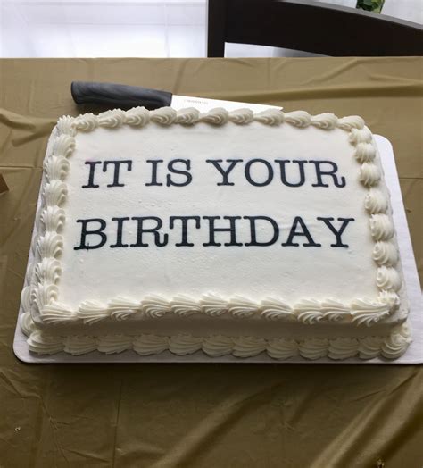 It Is Your Birthday