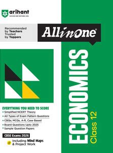 Arihant All in One Economics Class 12 for CBSE Exams 2025-26 ...