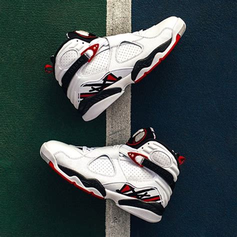 JOR ROJ White Black Red Colour High Ankle Sports Shoes 305381-104 ...