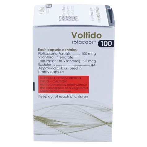 Voltido 100 Rotacaps 30's | Uses, Side Effects, Price | Apollo Pharmacy