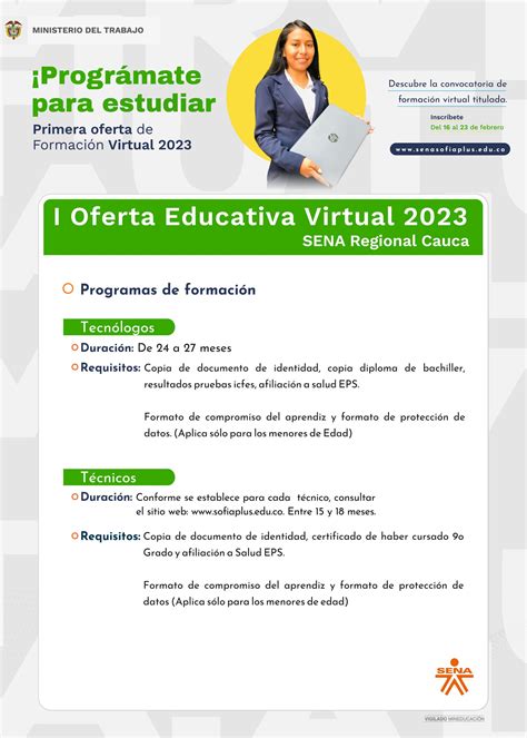 El SENA brinda oportunidades de formación presencial y virtual este ...